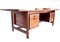 Danish Rosewood Presidential Executive Desk with Floating Top from Sigurd Hansen, 1960s, Image 27