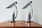Chrome Tharsis Foldable Chrome Table Lamps by Luis P 1