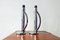 Chrome Tharsis Foldable Chrome Table Lamps by Luis Pérez de la Oliva for Fase, 1973, Set of 2, Image 6