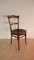 Antique Austrian Art Nouveau Bentwood & Embossed Ornaments Side Chair by Michael Thonet for Thonet 1