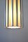 Aluminium Fins Ceiling Lamp, 1960s 5