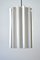 Aluminium Fins Deckenlampe, 1960er 10