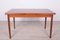 Danish Teak Extendable Dining Table, 1960s, Immagine 1