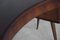 Mid-Century Modern Wenge Organic-Shaped Boomerang Custom Desk, 1960s, Image 20