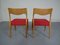 Danish Oak Dining Chairs, 1960s, Set of 2 5