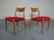 Danish Oak Dining Chairs, 1960s, Set of 2, Image 1