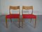 Danish Oak Dining Chairs, 1960s, Set of 2 2