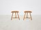 Danish Pine Stools in the Style of Rainer Daumiller, 1960s, Set of 2 1