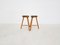 Danish Pine Stools in the Style of Rainer Daumiller, 1960s, Set of 2, Image 7