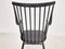 Swedish Black Spindle Back Lounge Chair by Lena Larsson for Nesto, 1960s, Image 11