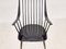 Swedish Black Spindle Back Lounge Chair by Lena Larsson for Nesto, 1960s 9