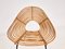 Dutch Rattan Lounge Chair from Rohe Noordwolde, 1950s 6