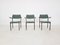 Dutch Metal Stackable Armchairs Attributed to Gijs Van Der Sluis, 1960s, Set of 3 4