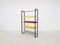 Dutch Metal Freestanding Bookshelf by D. Dekker for Tomado, 1960s 1