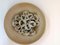 Ceramic Wall Plate with Organic Flower Motif, 1980s 5
