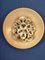 Ceramic Wall Plate with Organic Flower Motif, 1980s 1