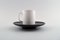 Service Mocha Porcelaine Noire par Tapio Wirkkala pour Rosenthal, 20ème Siècle, Set de 15 3