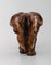 Large Elephant in Glazed Stoneware by Knud Kyhn for Royal Copenhagen, 1940s, Image 2