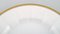 Dinner Plates in Porcelain with Gold Border from Royal Copenhagen, 1990s, Set of 6 3