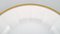 Dinner Plates in Porcelain with Gold Border from Royal Copenhagen, 1990s, Set of 6, Image 3