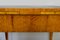 Extendable Biedermeier Birch Dining Table with Leather Top 11