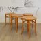 Beech Bentwood Stools from Ligna, 1960s, Set of 4 3