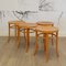 Beech Bentwood Stools from Ligna, 1960s, Set of 4, Image 3