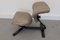 Vintage Norwegian Armchair and Footrest from Stokke, 1970s, Set of 2, Image 6