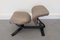 Vintage Norwegian Armchair and Footrest from Stokke, 1970s, Set of 2, Image 4