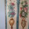 Hand-Painted Four Panel Room Divider, 1950s 9