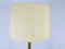 German Brass and Cloth Floor Lamp from Cosack, 1960s 6