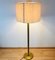 German Brass and Cloth Floor Lamp from Cosack, 1960s, Image 2