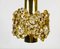 German Gilt Brass and Crystal Glass Chandelier from Palwa, 1970s, Image 5