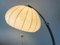 Large Mid-Century Italian Marble Base Cocoon Floor Lamp, 1960s 7