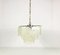 German Crystal Ice Glass Chandelier, 1960s, Image 5