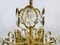 German Gilded Brass and Crystal Glass Chandelier from Palwa, 1960s 13