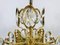 German Gilded Brass and Crystal Glass Chandelier from Palwa, 1960s, Image 13