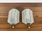 Mid-Century German Metal and Glass Sconces from Kaiser Leuchten, 1960s, Set of 2 2