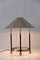 Lampada da tavolo Monumental Mid-Century moderna in ottone placcato in nichel, Germania, anni '70, Immagine 15