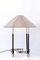 Lampada da tavolo Monumental Mid-Century moderna in ottone placcato in nichel, Germania, anni '70, Immagine 3