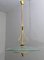 Mid-Century Brass and Glass Church Chandelier by Pietro Chiesa for Fontana Arte, 1940s 10