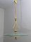 Mid-Century Brass and Glass Church Chandelier by Pietro Chiesa for Fontana Arte, 1940s, Image 10