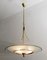 Mid-Century Brass and Glass Church Chandelier by Pietro Chiesa for Fontana Arte, 1940s, Image 3