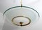 Mid-Century Brass and Glass Church Chandelier by Pietro Chiesa for Fontana Arte, 1940s 8