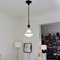 Antique German Luzette Pendant Lamp by Peter Behrens for AEG, 1910s, Imagen 10