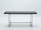 Large Italian Black Lacquered & Chrome Modular Console Table by Artelano, 1970s 2