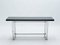 Large Italian Black Lacquered & Chrome Modular Console Table by Artelano, 1970s, Image 2