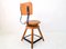 Mid-Century Industrial Swivel Workshop Chair, Image 7