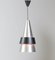 Lampe à Suspension Corona Mid-Century Moderne en Aluminium par Jo Hammerborg pour Fog & Mørup, 1963 3
