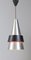 Mid-Century Modern Aluminum Corona Pendant Lamp by Jo Hammerborg for Fog & Mørup, 1963 1